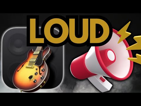 How to Make Your GarageBand Project LOUD