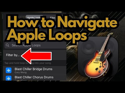 How to Find What You Want in Apple Loops (GarageBand iOS)