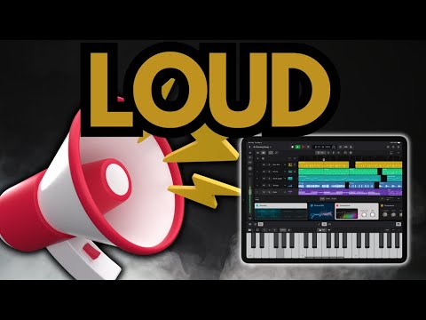 How to Make Your Logic Pro [iPad] Project LOUD