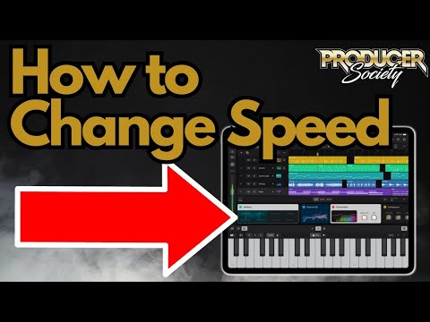 How to Speed Up/Slow Down Audio in Logic Pro iPad