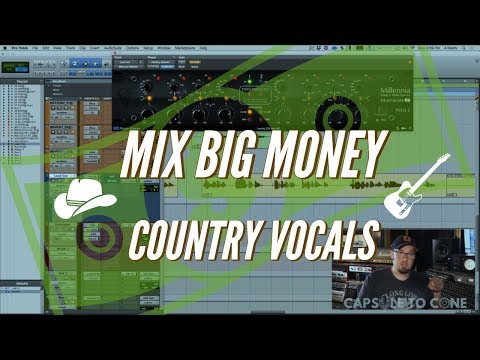 How To Mix Modern Radio Country Vocals | Capsule to Cone