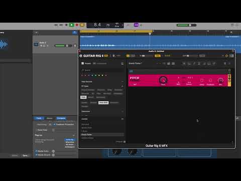 Pitch Pedal from Guitar Rig [Whammy Pedal] Demonstration