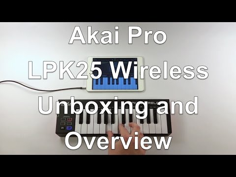 Akai Pro LPK25 Wireless - Unboxing and Overview
