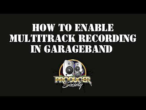 How To Multitrack Record in GarageBand - [Short Video]