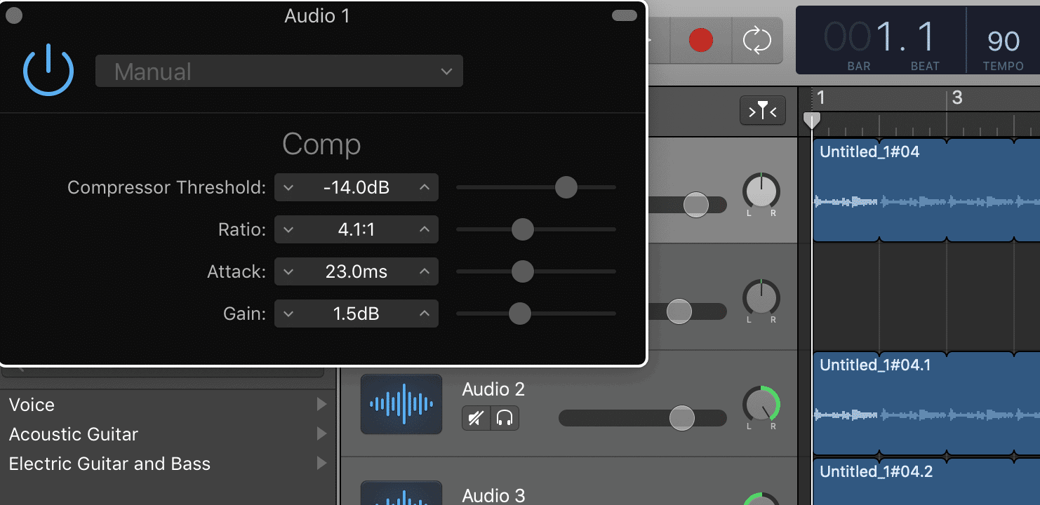 easy uad autotune setting realtime advance