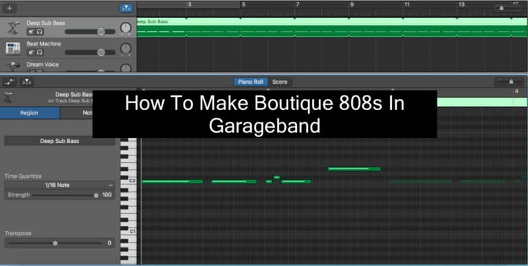 How To Make Boutique 808s In Garageband (Edited)