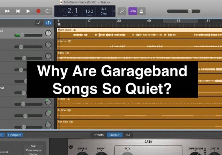 Why Are Garageband Songs So Quiet?