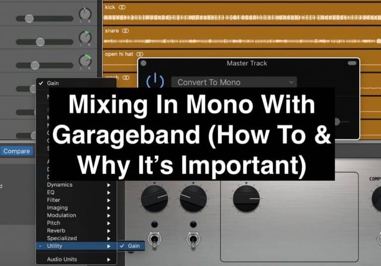 Mixing In Mono With Garageband (How To & Why It’s Important)