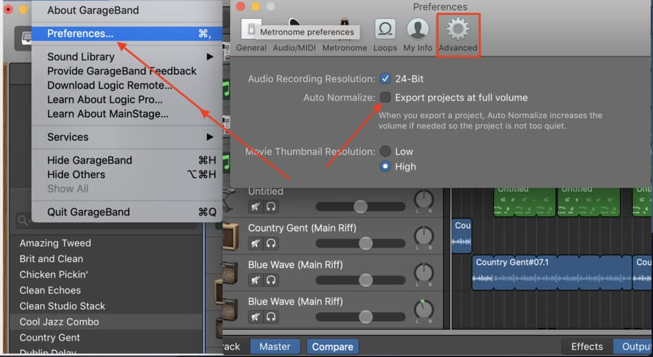 How To Export Out Of Garageband Without Normalizing Producer Society