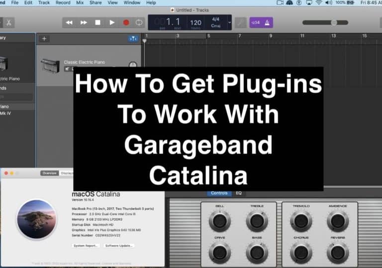 How To Get Plug-ins To Work With Garageband Catalina (Edited)