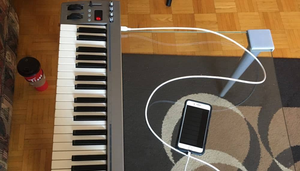 garageband iphone midi controller