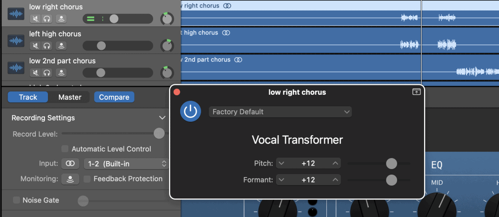 Vocal Transformer 
