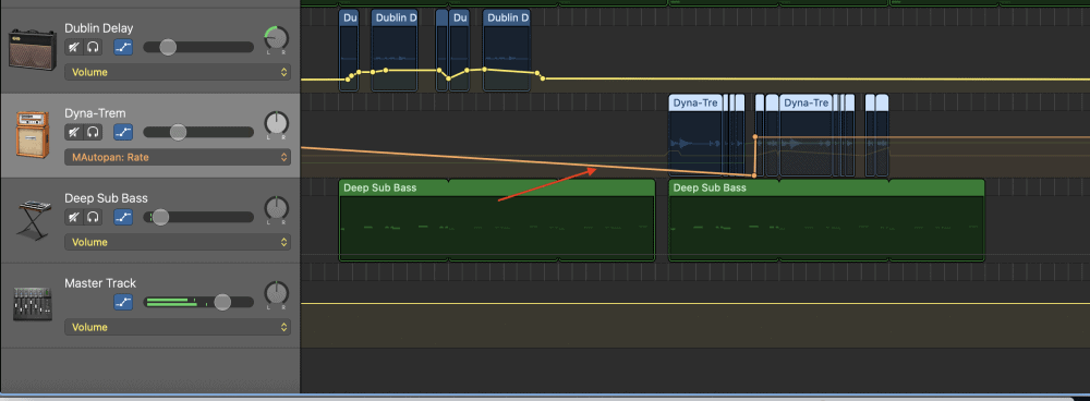 More Automation on Guitars - How to Make an Aesthetic Track in Garageband