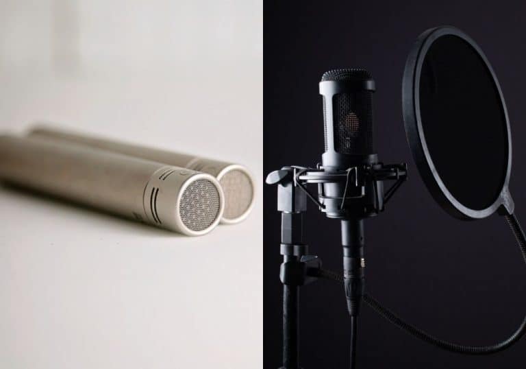 Small and Large Condenser Mic