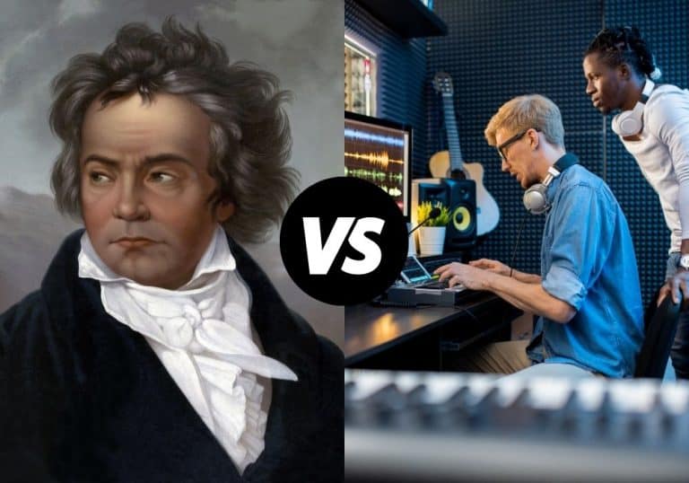 Beethoven and Music Producers Background