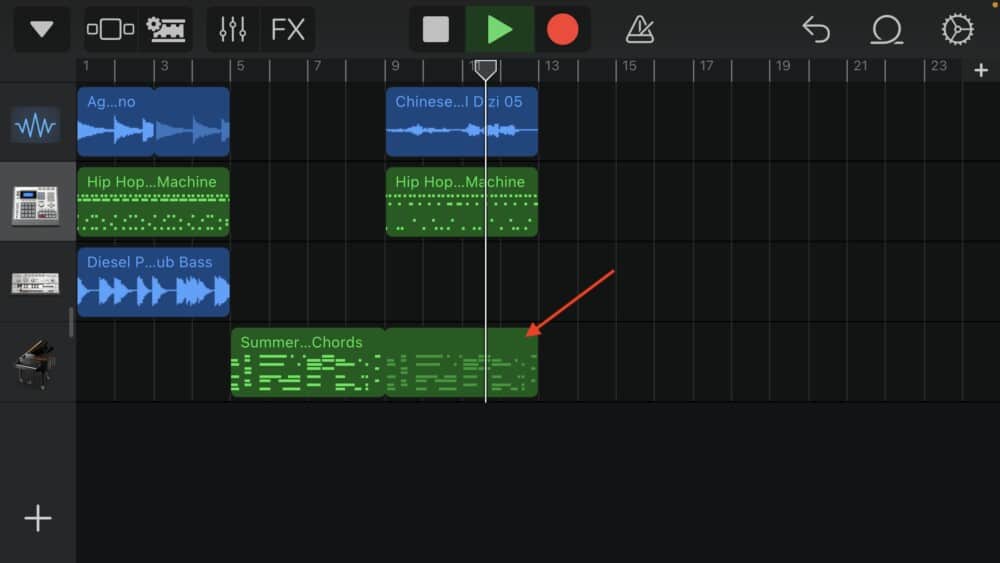 Summer Vibes - How to Make a Song in Garageband iOS 
