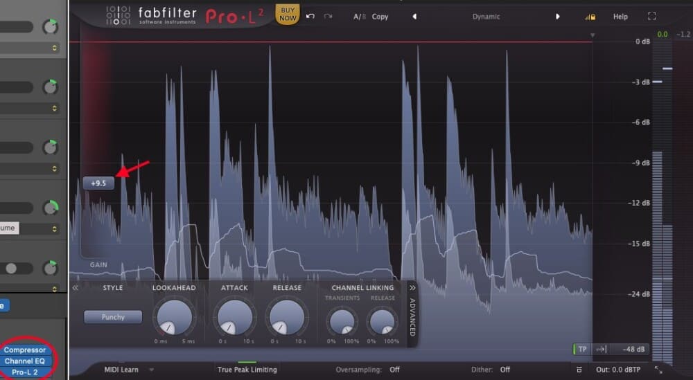 FabFilter Pro-L 2 - Best Plugins for Garageband 