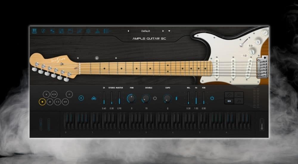 Ample Sound Stratocaster - Guide to Guitar Plugins for Garageband 