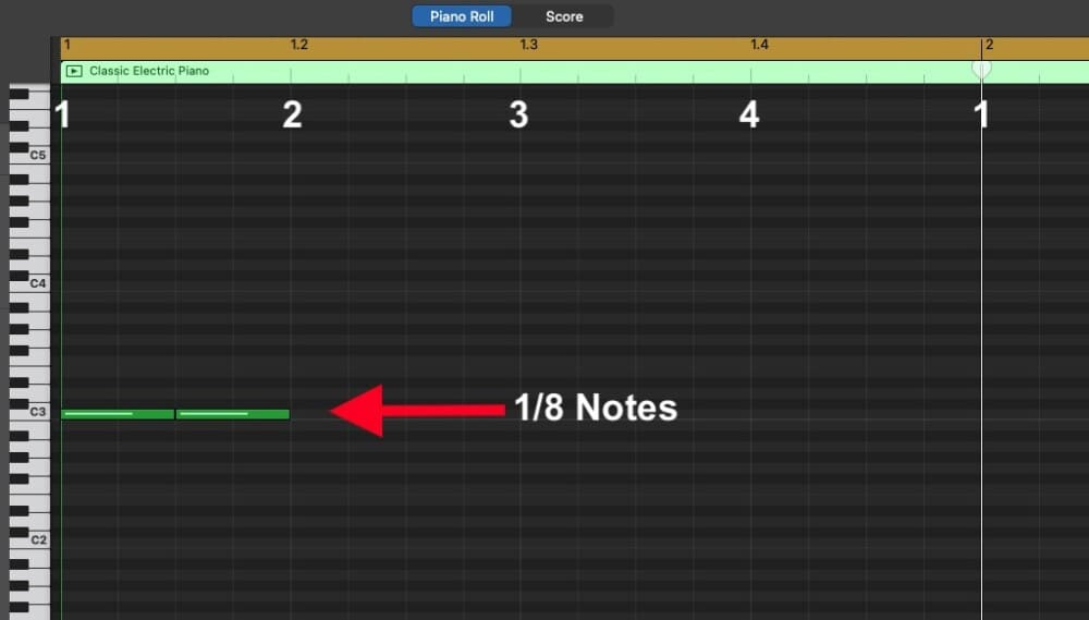 Eighth Note - How to Make Triplets in Garageband iOS 