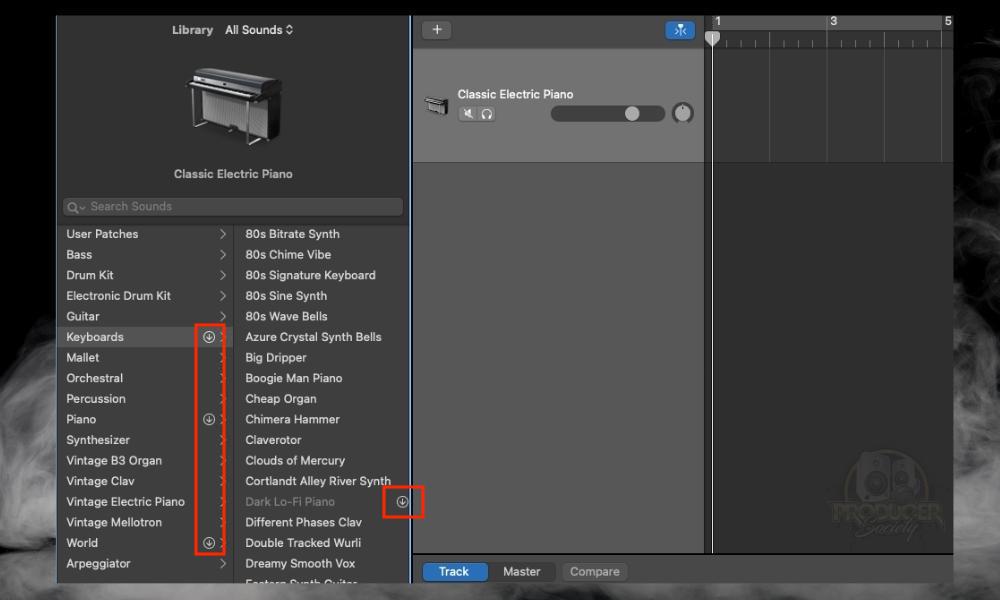 Downloading - How to Reinstall Garageband's Sound Library 