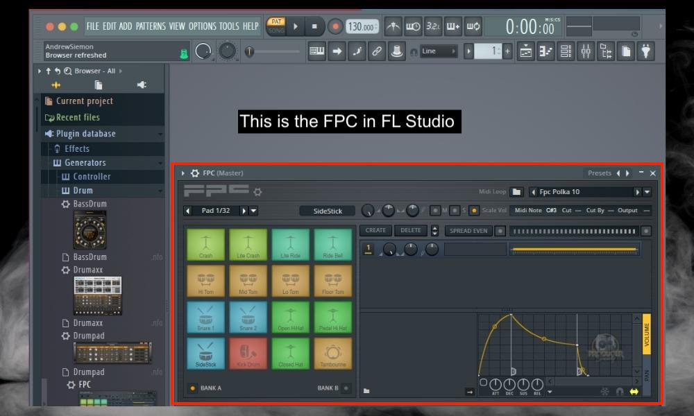 FL Studio - FPC Three Importing Kits & MIDI Loops