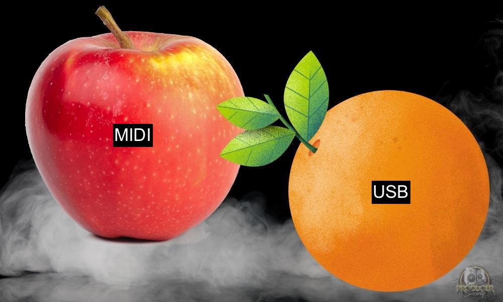 MIDI vs USB (Apples vs Oranges) - MIDI vs USB - Everything You Need to Know