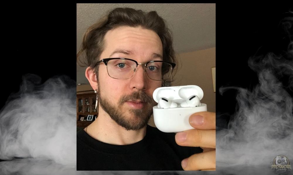 Me Holding AirPod Pros - How to Fix Out of Sync Audio on Tiktok [And Eliminate Delay]