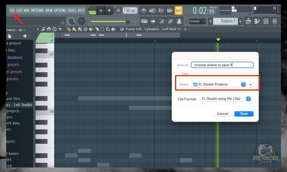 First day on Mac FL Studio.. I can't figure out how to delete