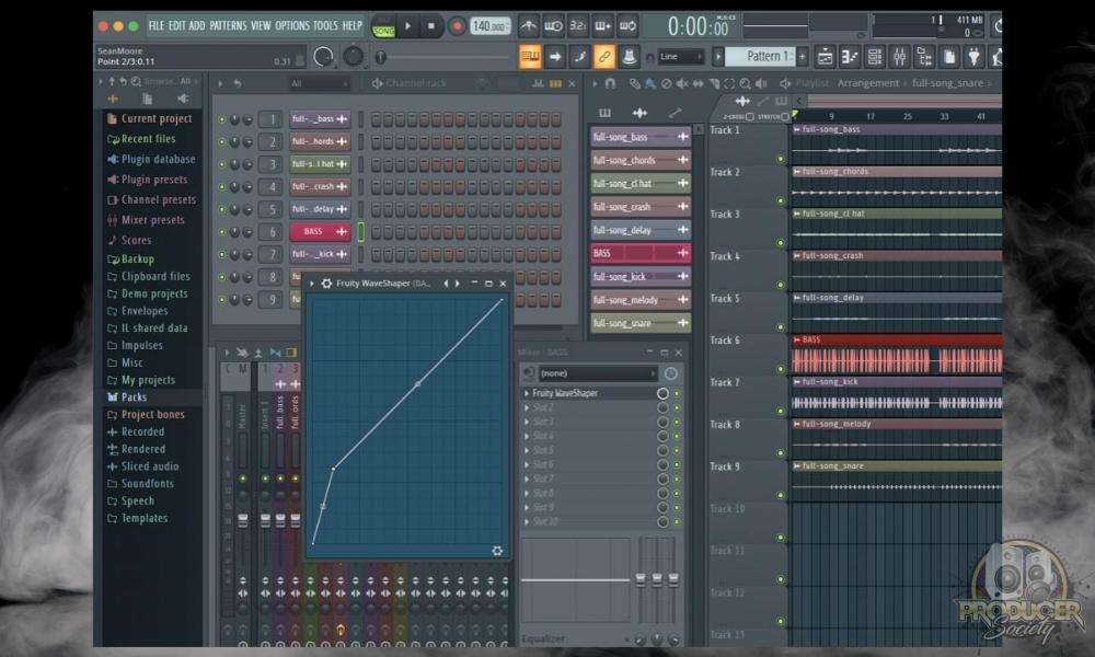 Adjust Points To Desired Loudness - How to Bass Boost in FL Studio 