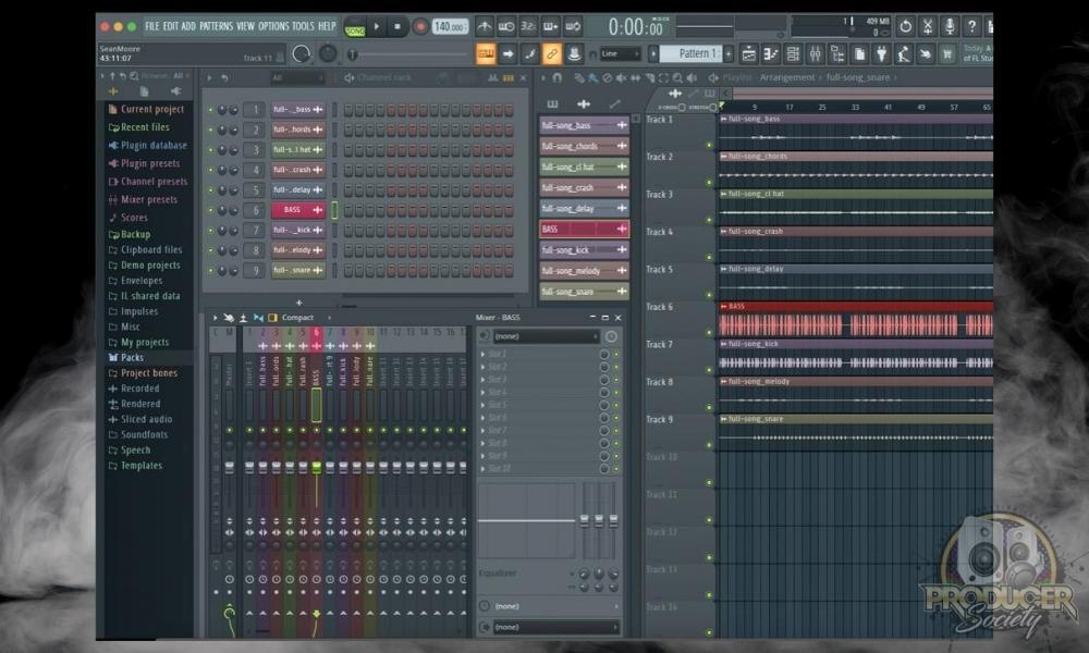 Open An Existing FL Studio Project Containing Stems - How to Bass Boost in FL Studio 