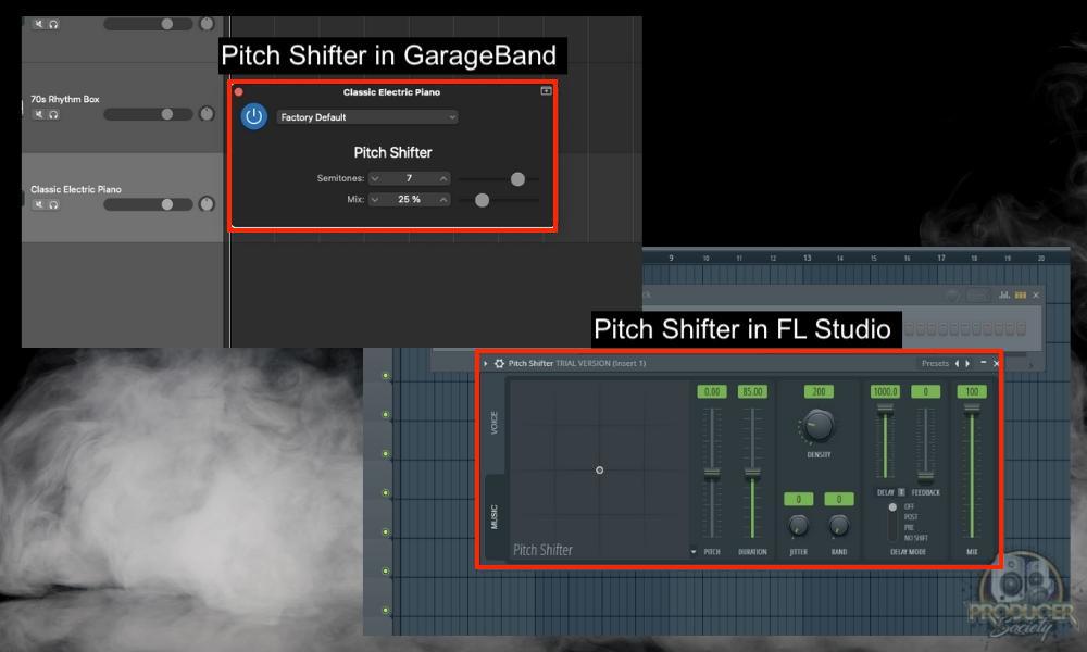 Pitch Shifter in GarageBand and FL Studio - Why is MY MIDI Keyboard Out of Tune 