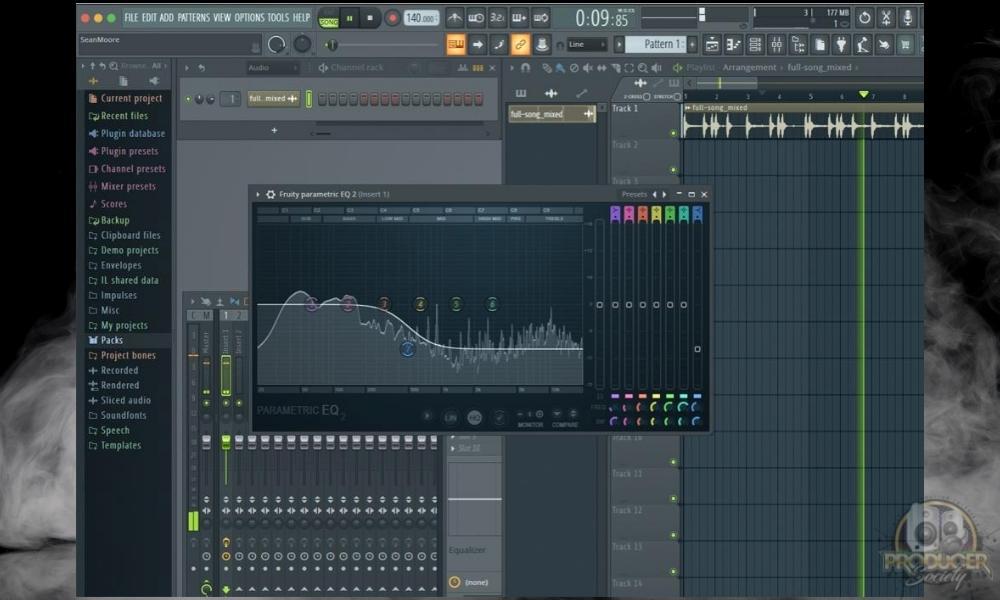 Reduce Volume Of High End Frequencies Using EQ - How To Bass Boost in FL Studio [Very Easy] 