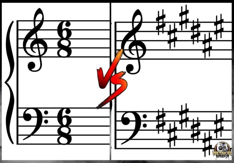 What's the Difference Between A Key Signature and a Time Signature - Featured Image