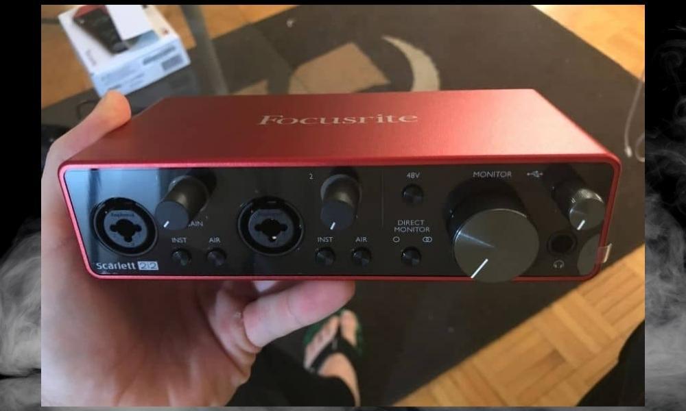 Focusrite scarlett solo 3rd gen online ohm