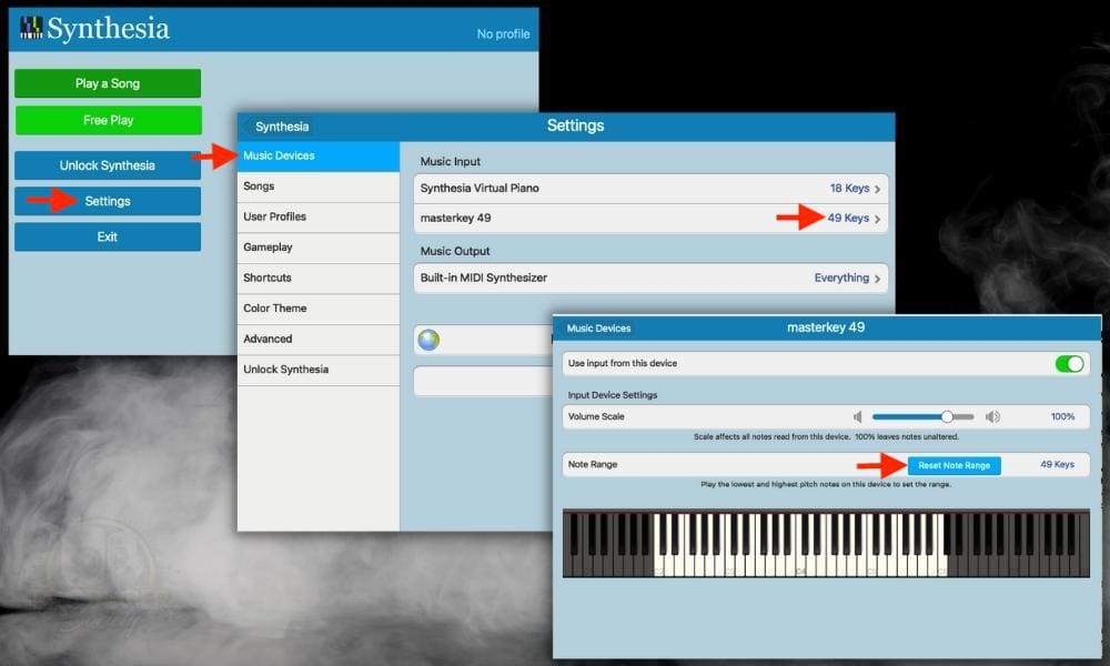 How to Set Up Synthesia - How to Use A MIDI Keyboard as a Piano