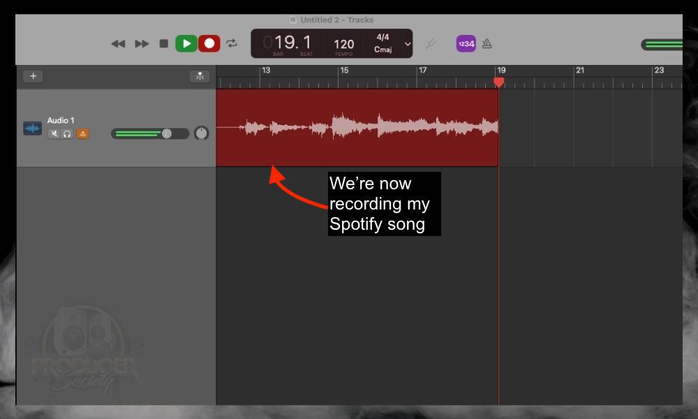 Recording the Spotify Track - How to Make A Spotify Song Your Ringtone [iPhone] 