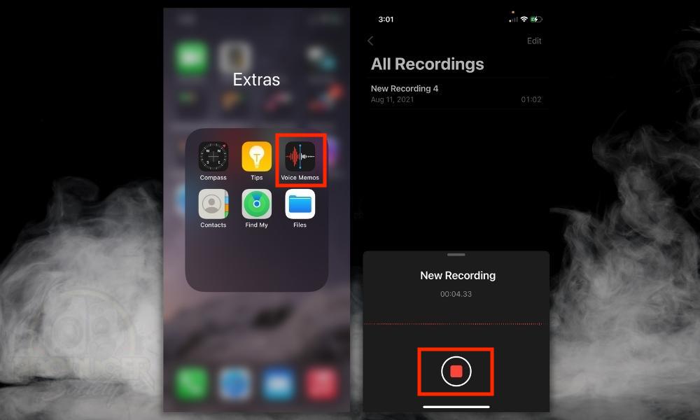 Voice Memos - Voice Recording - How to Set Ringtone in iPhone without iTunes [The EASY Way] 