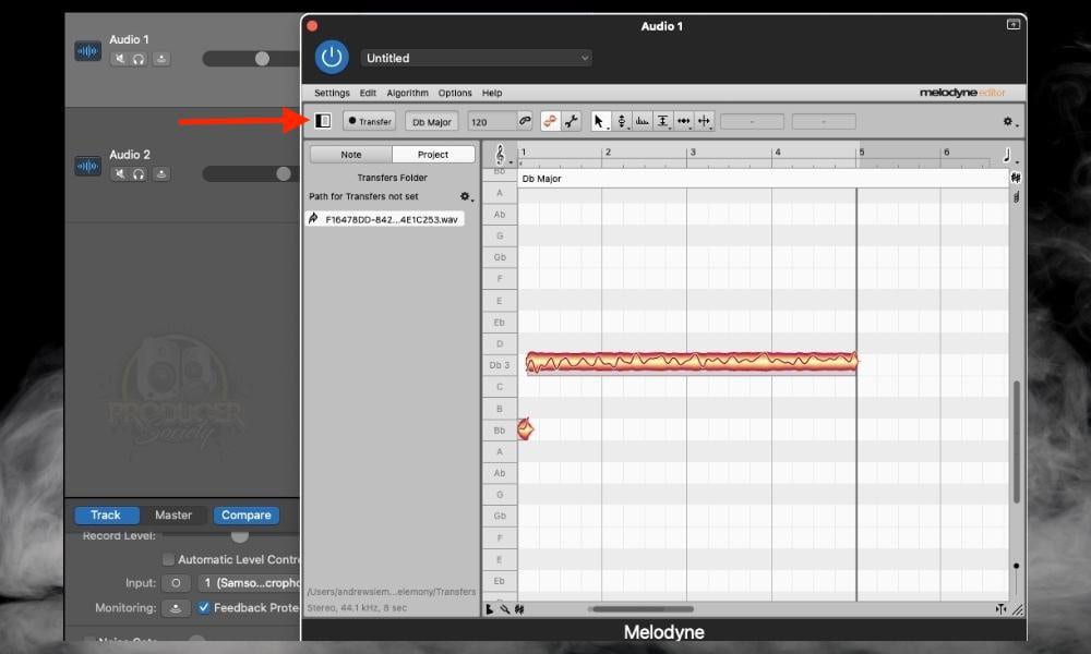 Partially Shaded Rectangle - How to Find Melodyne Files (Where They're Stored)