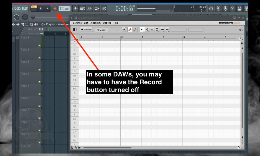 Set to Record - Why Can't I Hear My Audio in Melodyne [ANSWERED]
