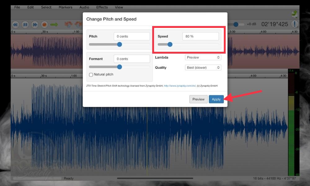 Slow Down/Speed Up - How to Slow Down and Speed Up An Audio File in GarageBand iOS [EASY] 