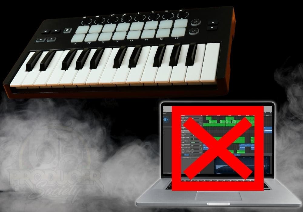 How to Use A MIDI Keyboard Without A Computer [Or A DAW] - Featured Image