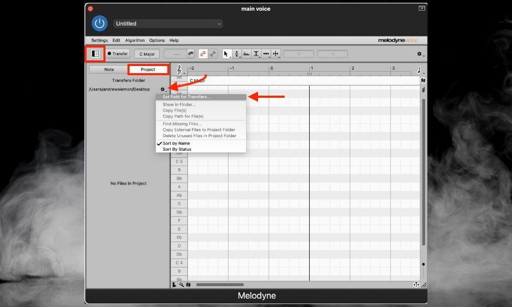 Set File Transfer Path - How to Stop Melodyne From Crashing [15 Tips]