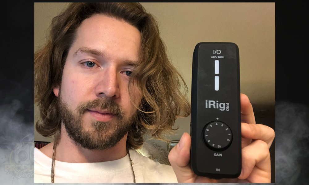 iRig Pro IO - How to Connect An External Mic to GarageBand iOS 