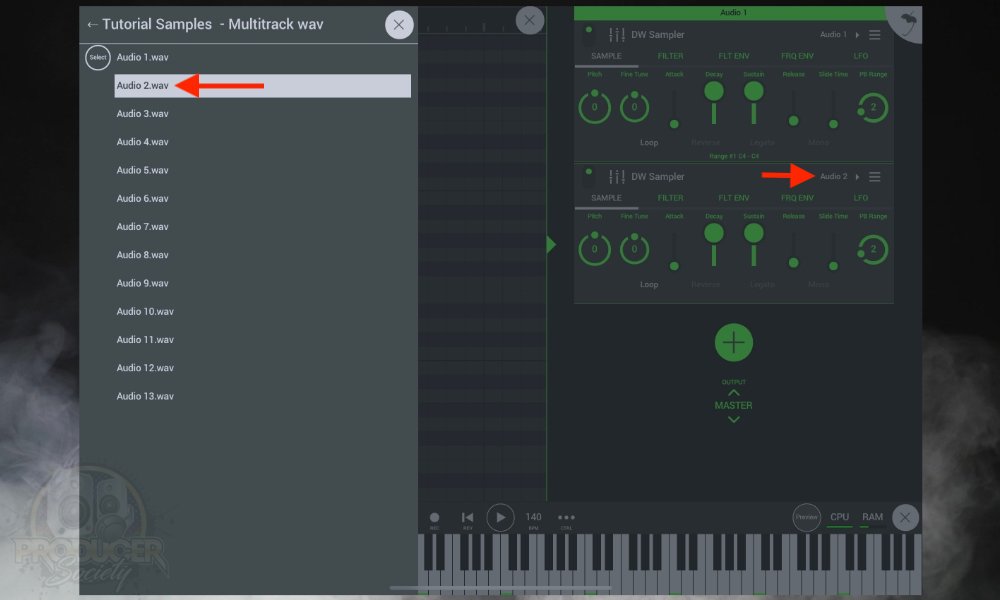 Choose the 2nd File - How to Sample in FL Studio Mobile [Chop, Slice, & Reverse]