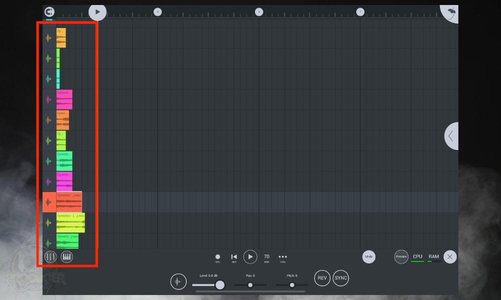 Drag Audio Clips - How to Sample in FL Studio Mobile [Chop, Slice, & Reverse]