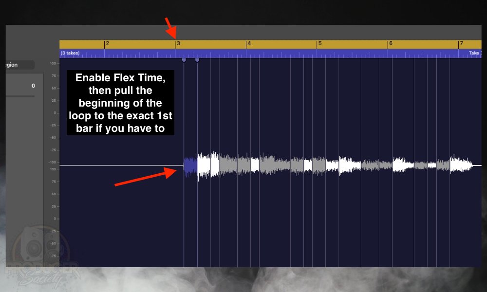 Flex Timing  - How to Record A Seamless Loop in GarageBand [macOS]