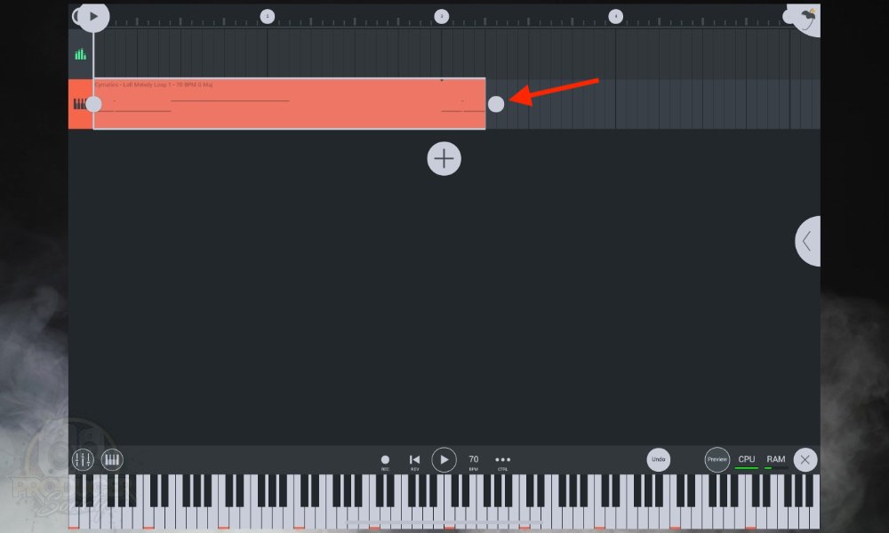 Grey Ball - How to Cut Audio Clips & MIDI Notes in FL Studio Mobile