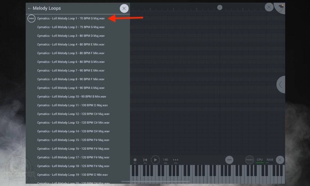 Load A File - How to Sample in FL Studio Mobile [Chop, Slice, & Reverse]