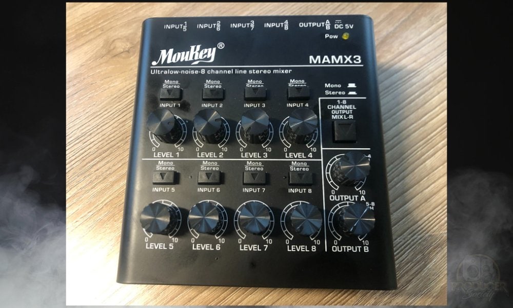 MouKey Mixer - How to Connect A Looper To A Mixer  