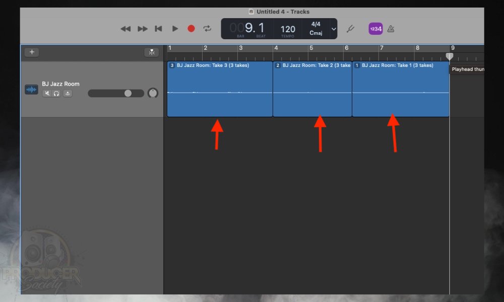 Patching Recordings Together - How to Record A Seamless Loop in GarageBand (iOS/macOS)